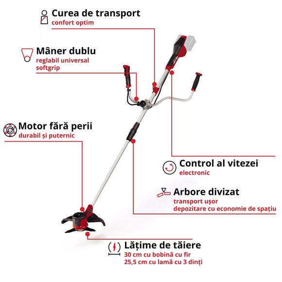 EINHELL AGILLO 36/255 BL-Solo Coasa fara fir