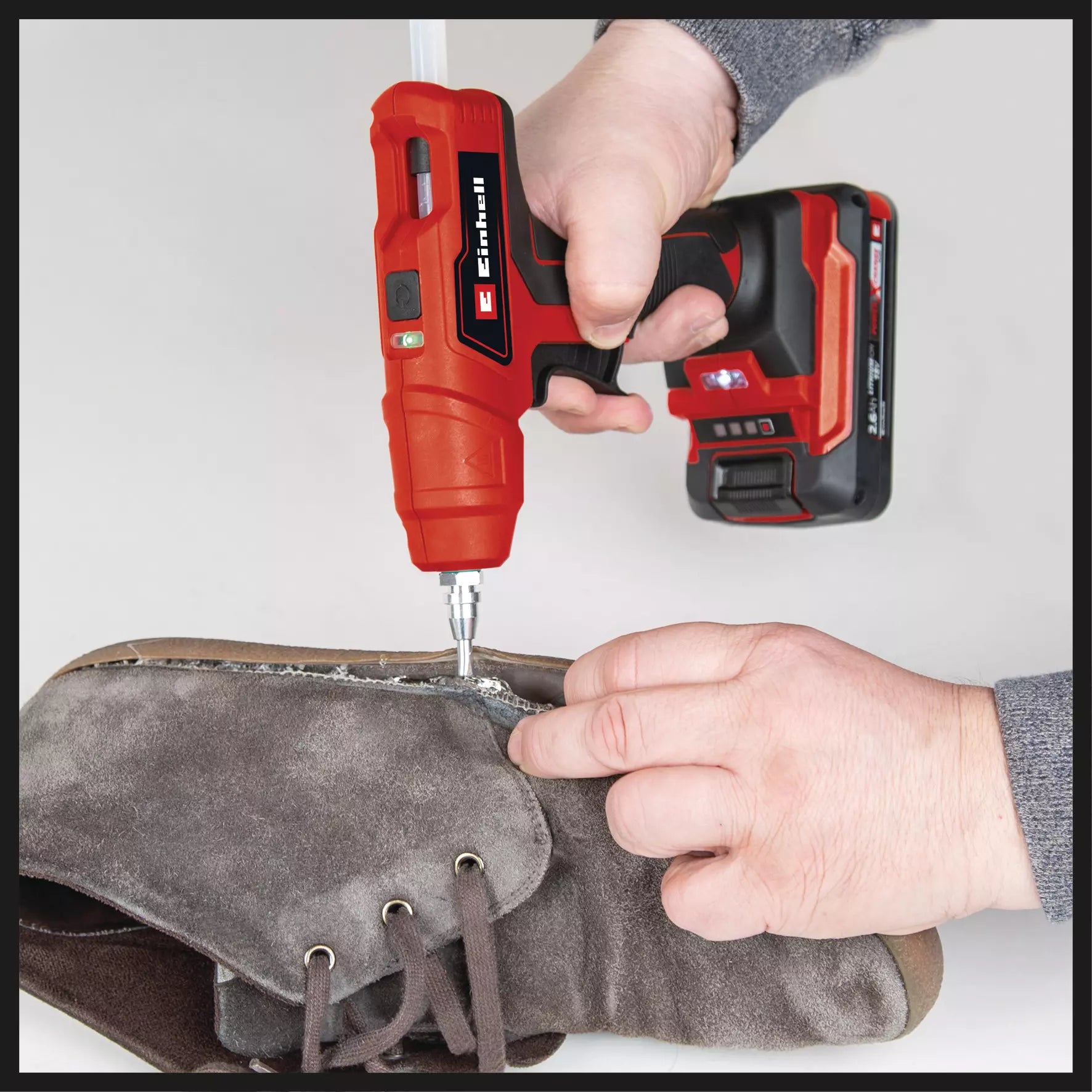 EINHELL TE-CG 18 Li - Solo Pistol batoane plastic fara fir - 0