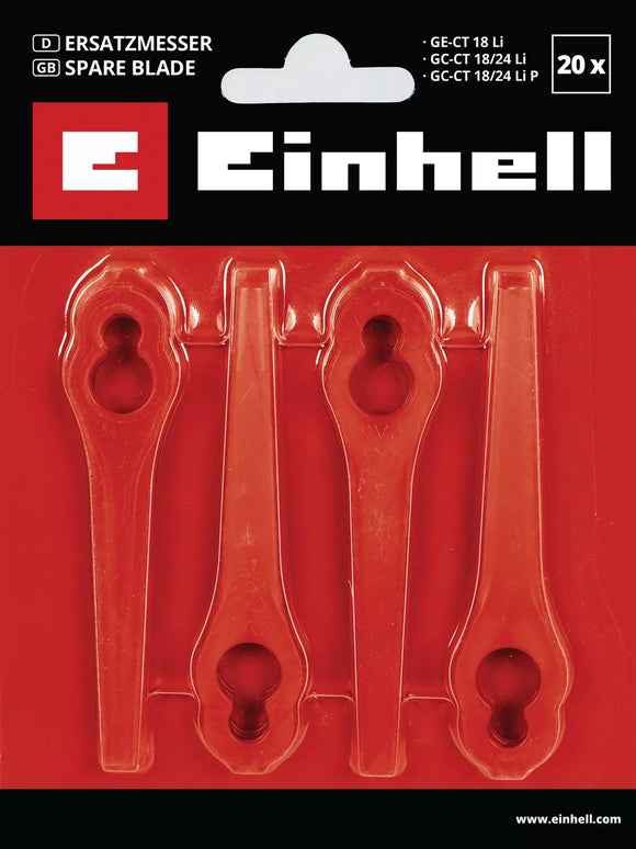 EINHELL Set 20 de lame de rezerva Original Einhell pentru trimmere de gazon