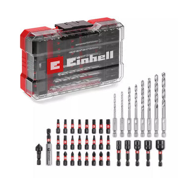 EINHELL Set biti-burghie-piulite 49108773 M-CASE Box Set Bit+Dr 39pcs LS