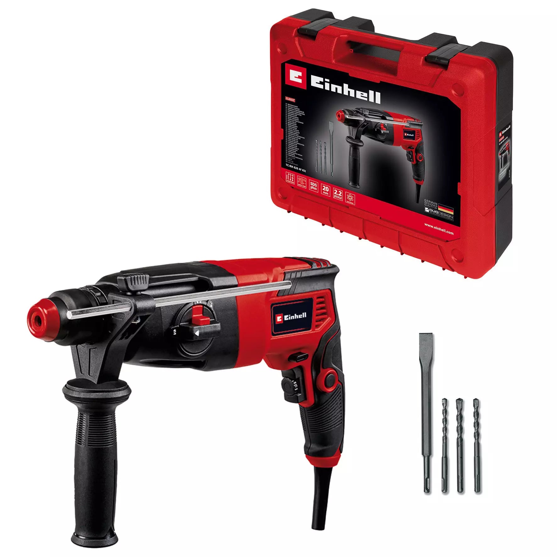 EINHELL TC-RH 620 4F Kit Ciocan rotopercutor
