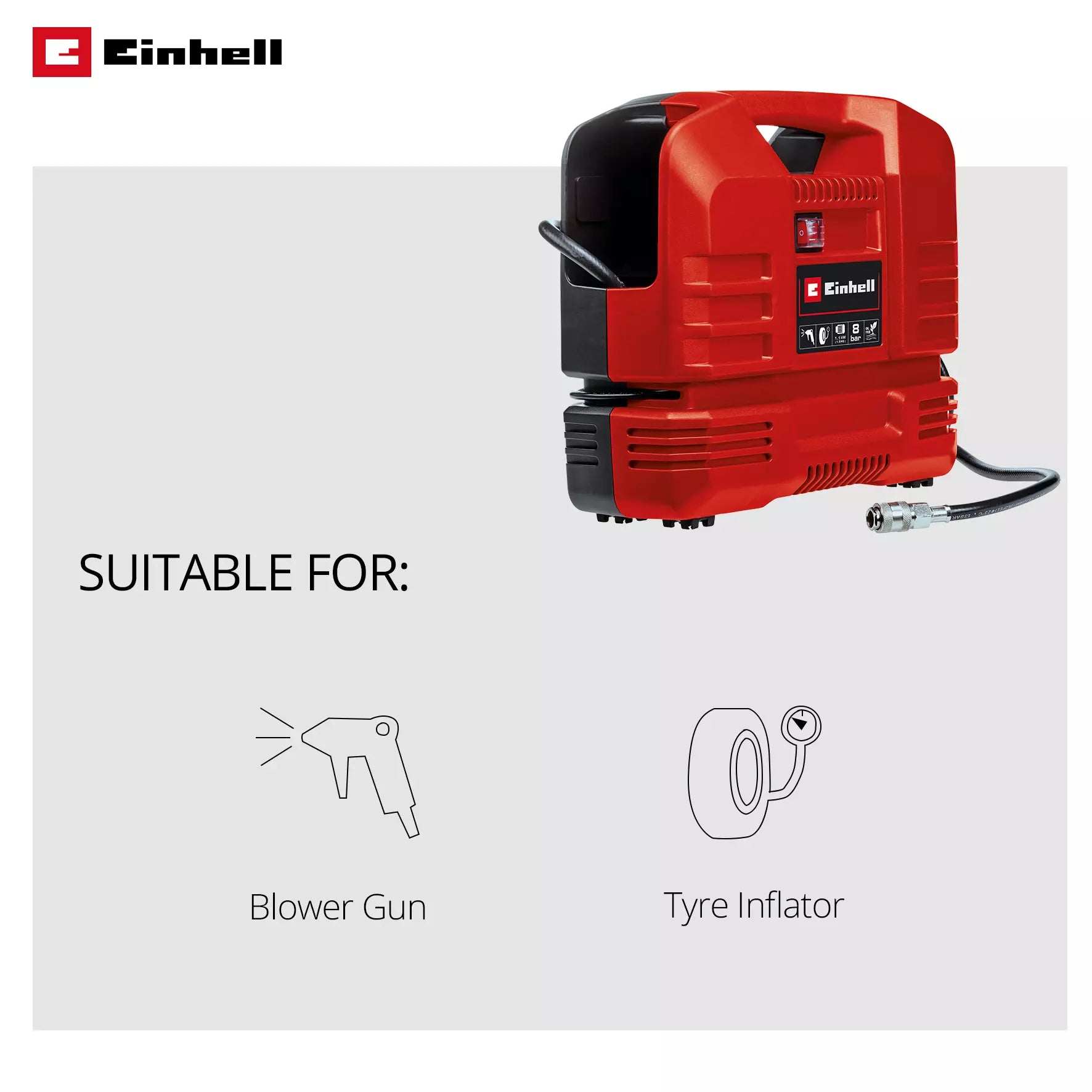 EINHELL TC-AC 190 OF Set Compresor portabil