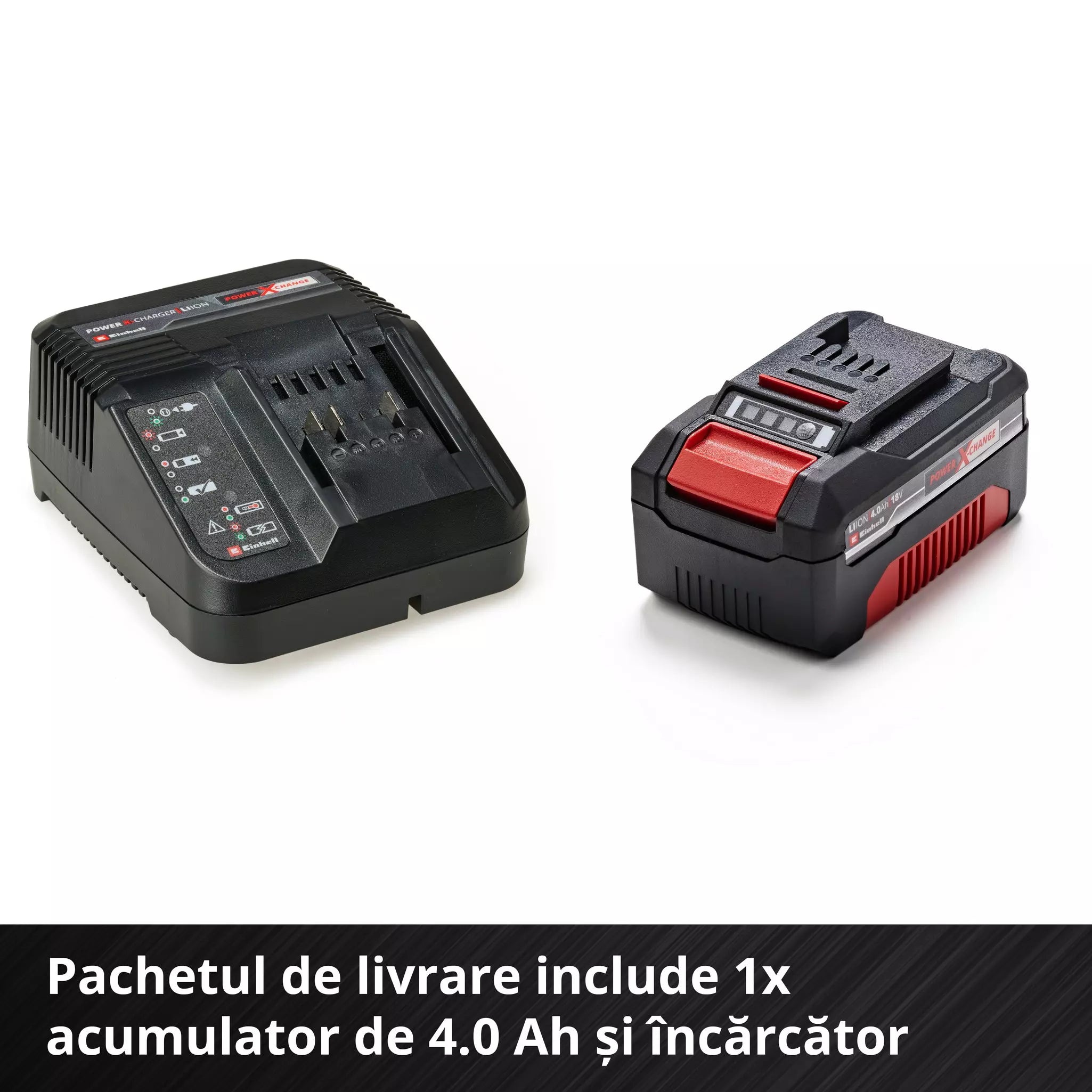 EINHELL GE-CM 18/33 Li (1x4,0Ah) Masina de tuns iarba fara fir + Acumulator 4Ah si incarcator
