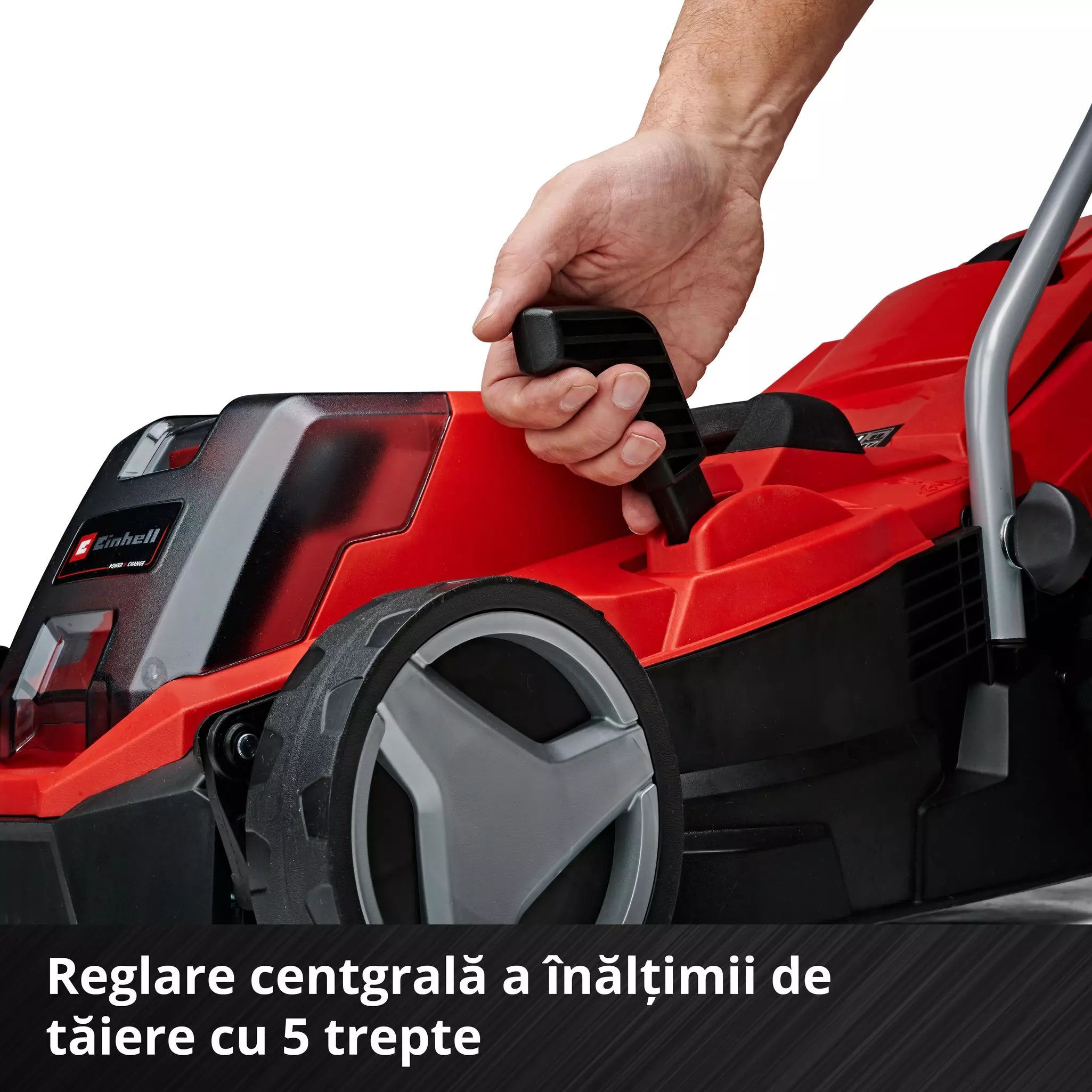 EINHELL GE-CM 18/33 Li (1x4,0Ah) Masina de tuns iarba fara fir + Acumulator 4Ah si incarcator