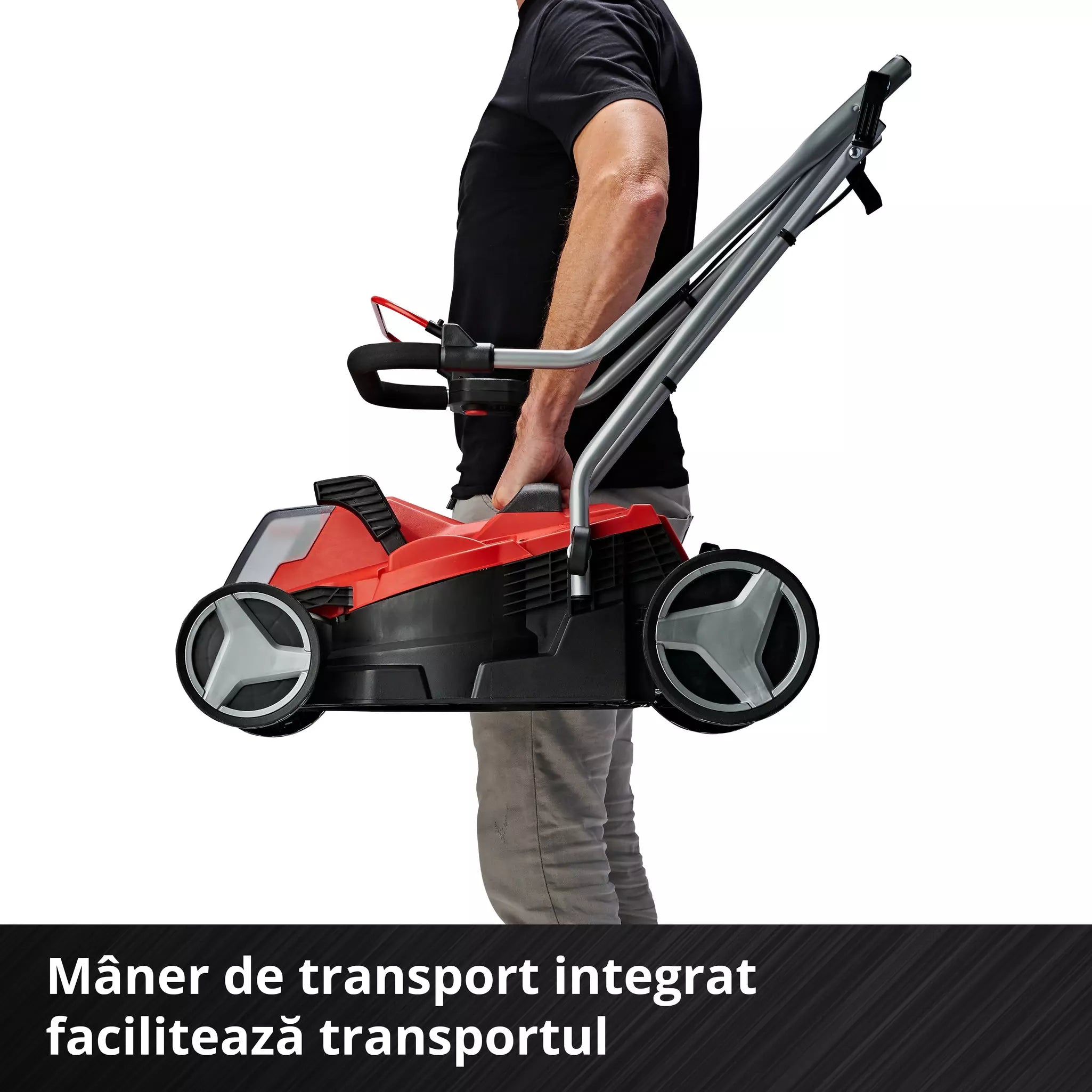 EINHELL GE-CM 18/33 Li (1x4,0Ah) Masina de tuns iarba fara fir + Acumulator 4Ah si incarcator