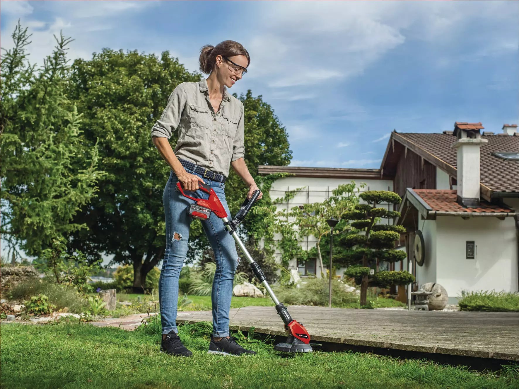 EINHELL GE-CT 18 Li-Solo Trimmer fara fir - 0
