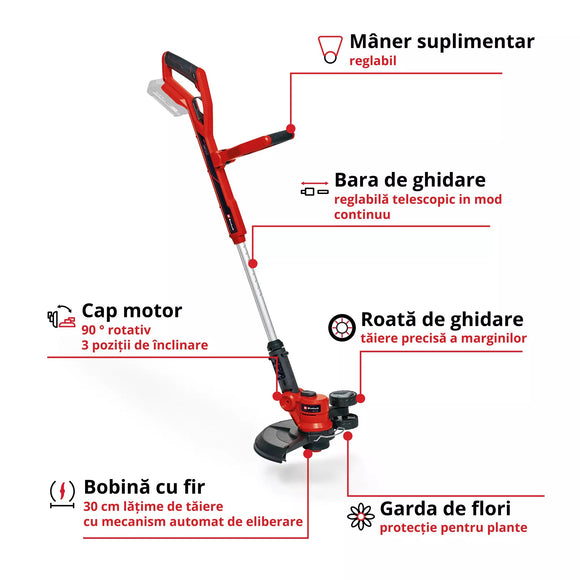 EINHELL GE-CT 18/30 Li-Solo Trimmer fara fir