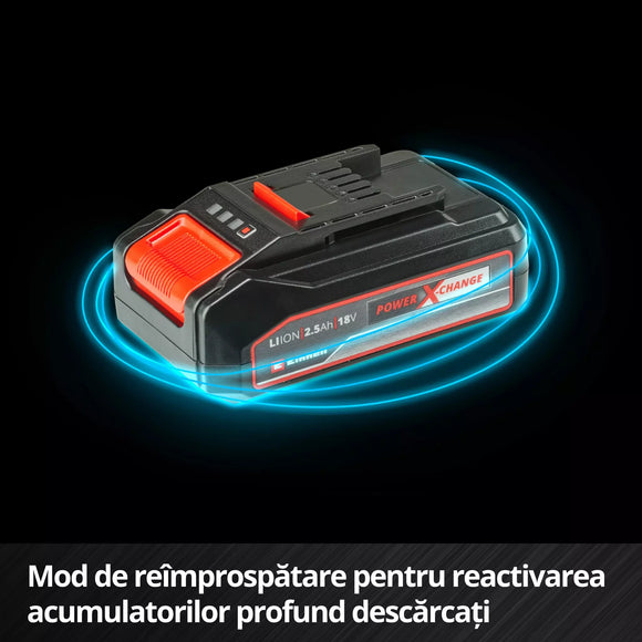 EINHELL 18V 2,5Ah PXC Starter Kit, ACUMULATOR 2.5AH + INCARCATOR