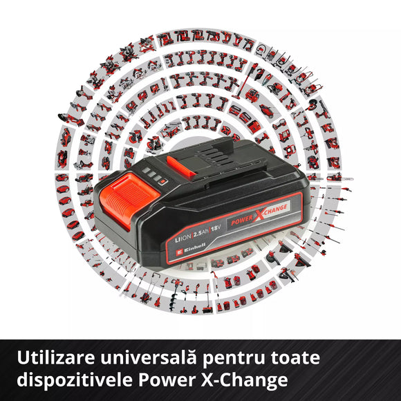 EINHELL 18V 2,5Ah PXC Starter Kit, ACUMULATOR 2.5AH + INCARCATOR