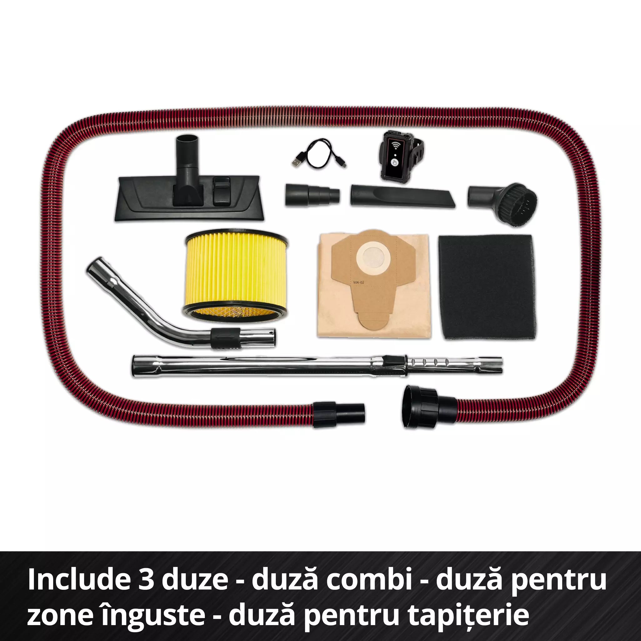 EINHELL TP-VC 36/30 S Auto-Solo PROFESSIONAL Aspirator fara fir umed/uscat