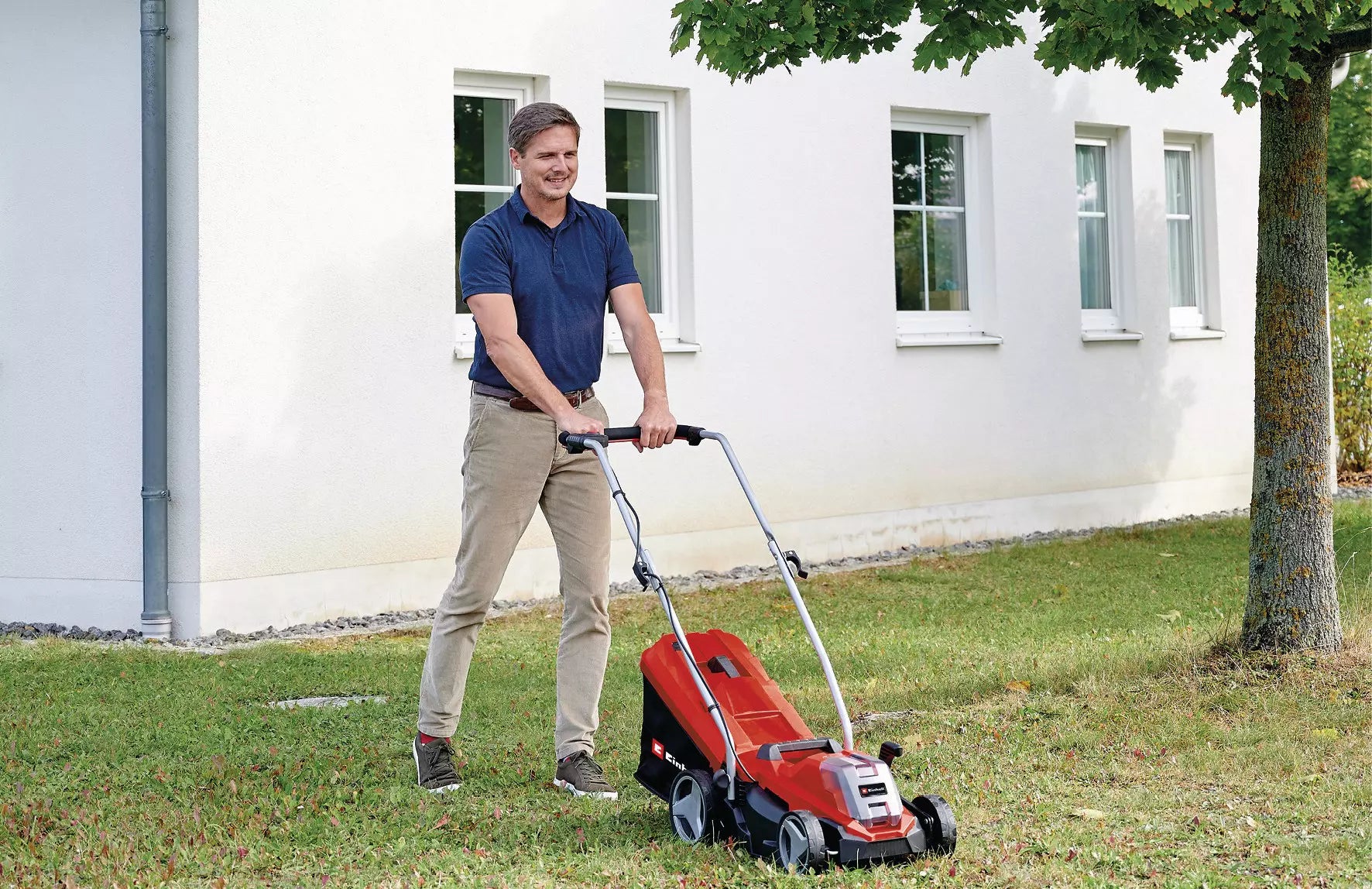 EINHELL GE-CM 18/33 Li-Solo Masina de tuns iarba fara fir - 0