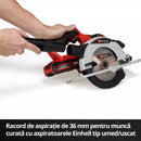 EINHELL TE-CS 18/165-1 Li - Solo Circular de mana fara fir-7