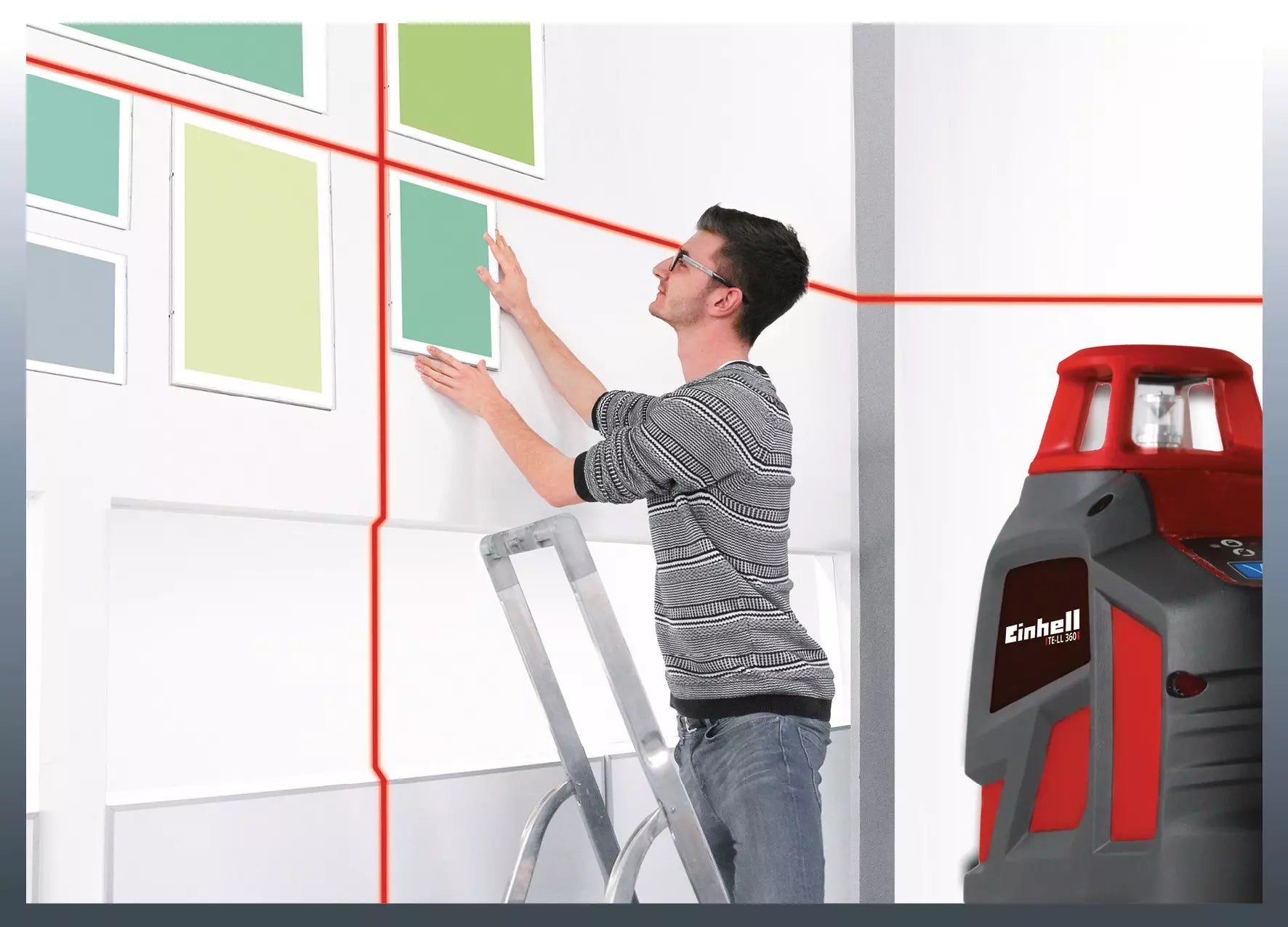 EINHELL TE-LL 360 Nivela laser transversala - 0