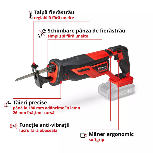 EINHELL TE-AP 18/26 Li - Solo Ferastrau multifunctional fara fir