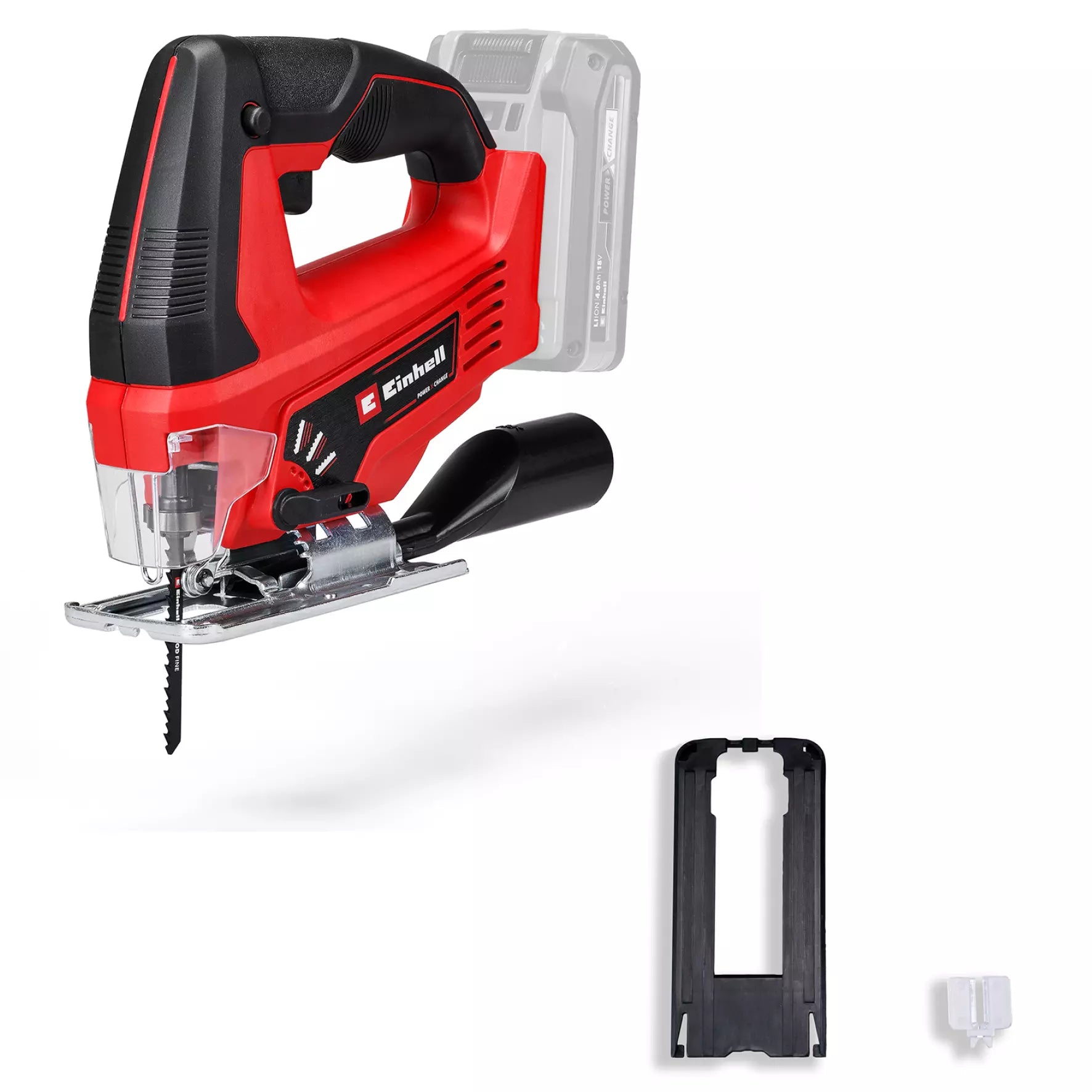 EINHELL TC-JS 18 Li - Solo Ferastrau pendular + 18V 2,5Ah PXC Starter Kit