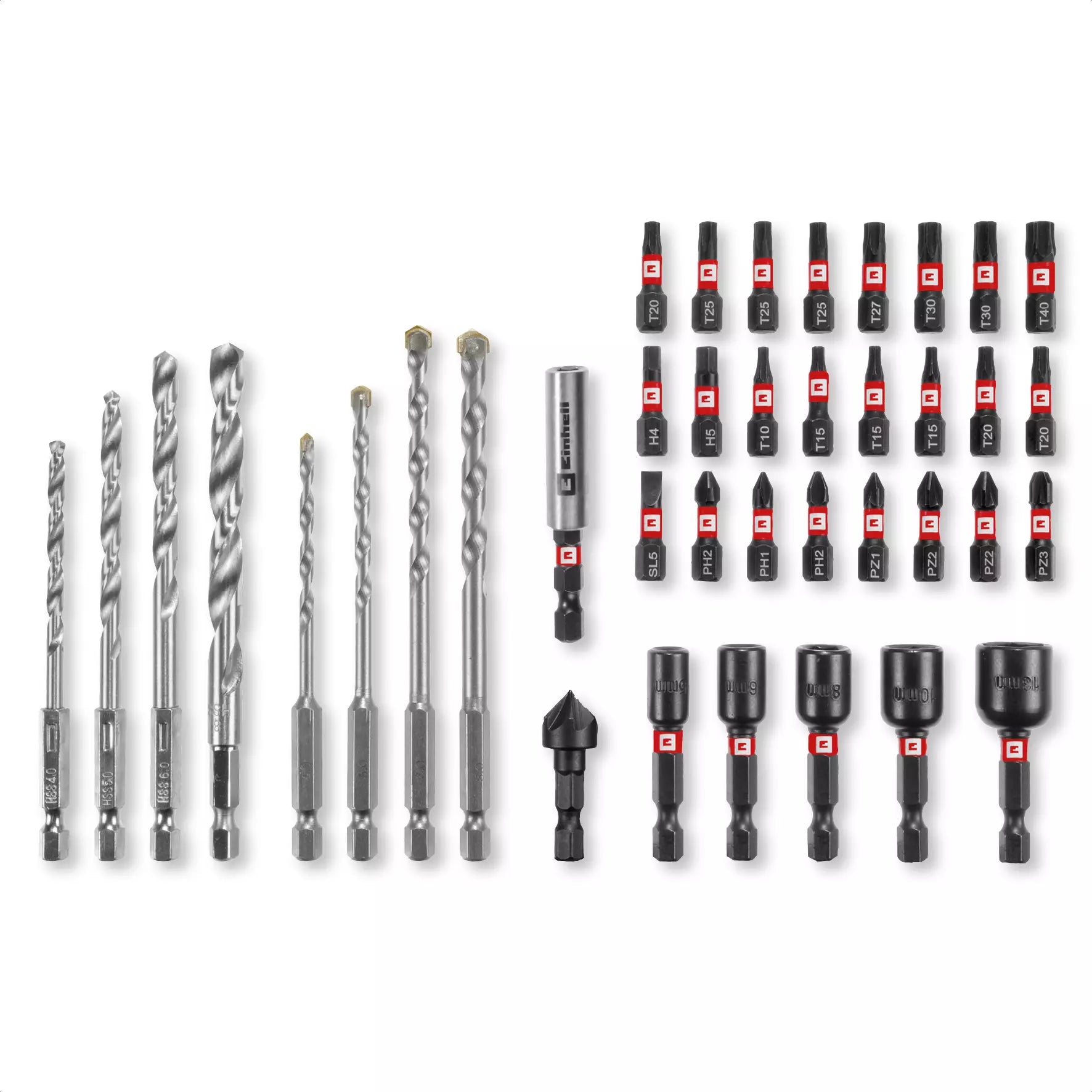 EINHELL Set 39pcs LS biti-burghie-piulite  49108763 M-CASE Box Uni