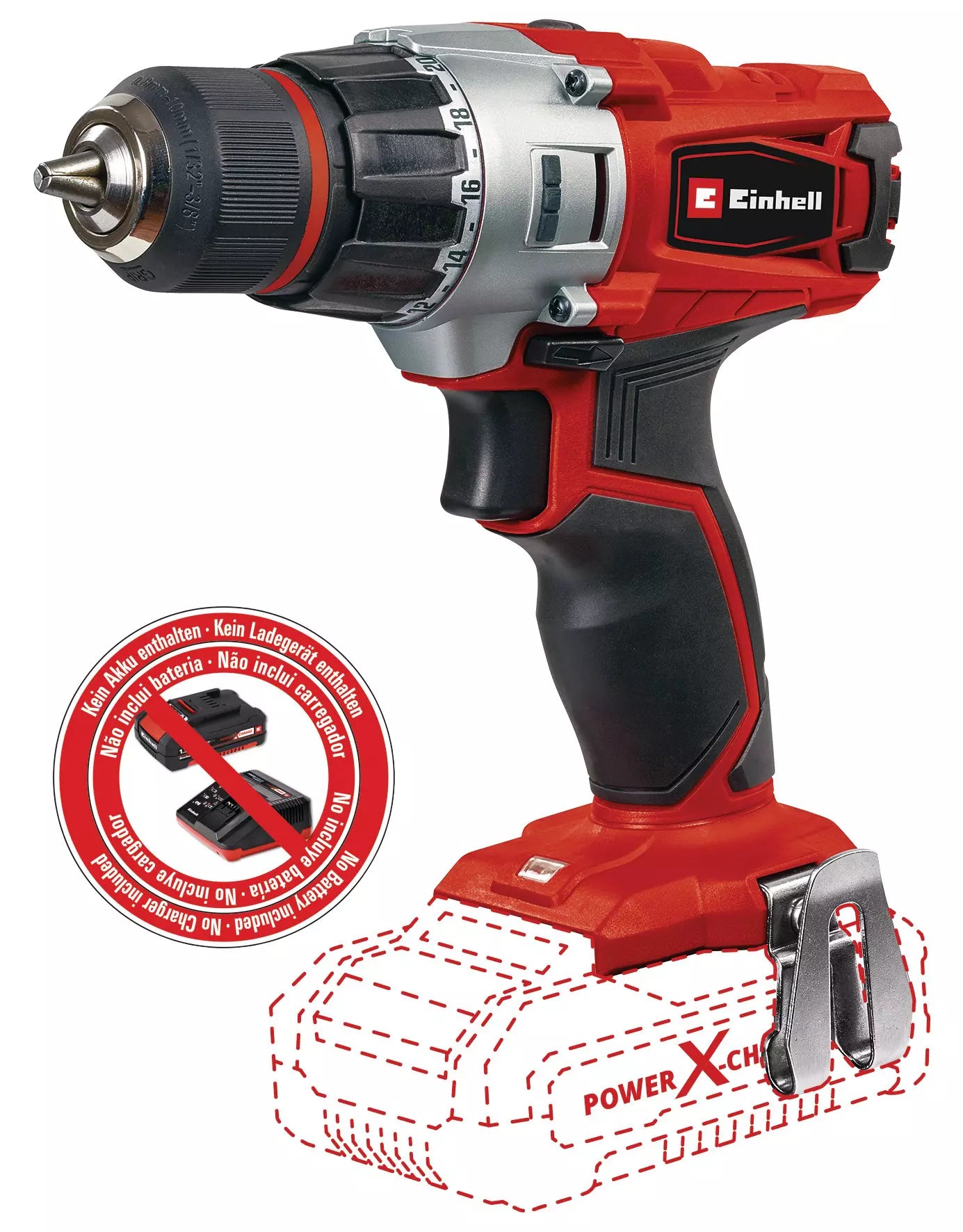 EINHELL TE-CD 18/2 Li-Solo AUTOFILETANTA