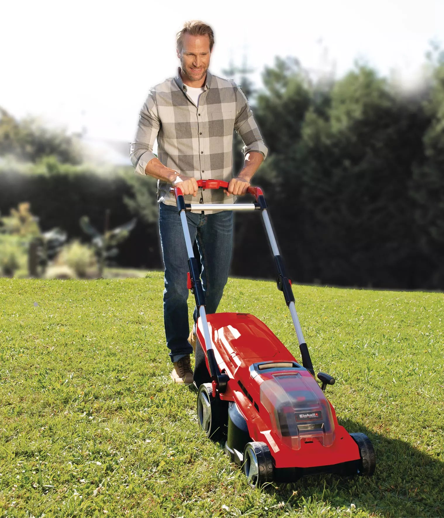 EINHELL GE-CM 36/37 Li-Solo Masina de tuns iarba fara fir - 0