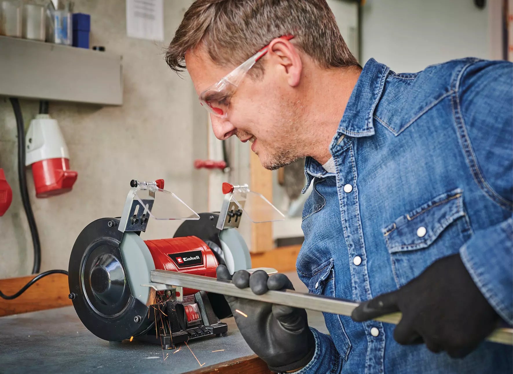 EINHELL TC-BG 150 Polizor de banc - 0
