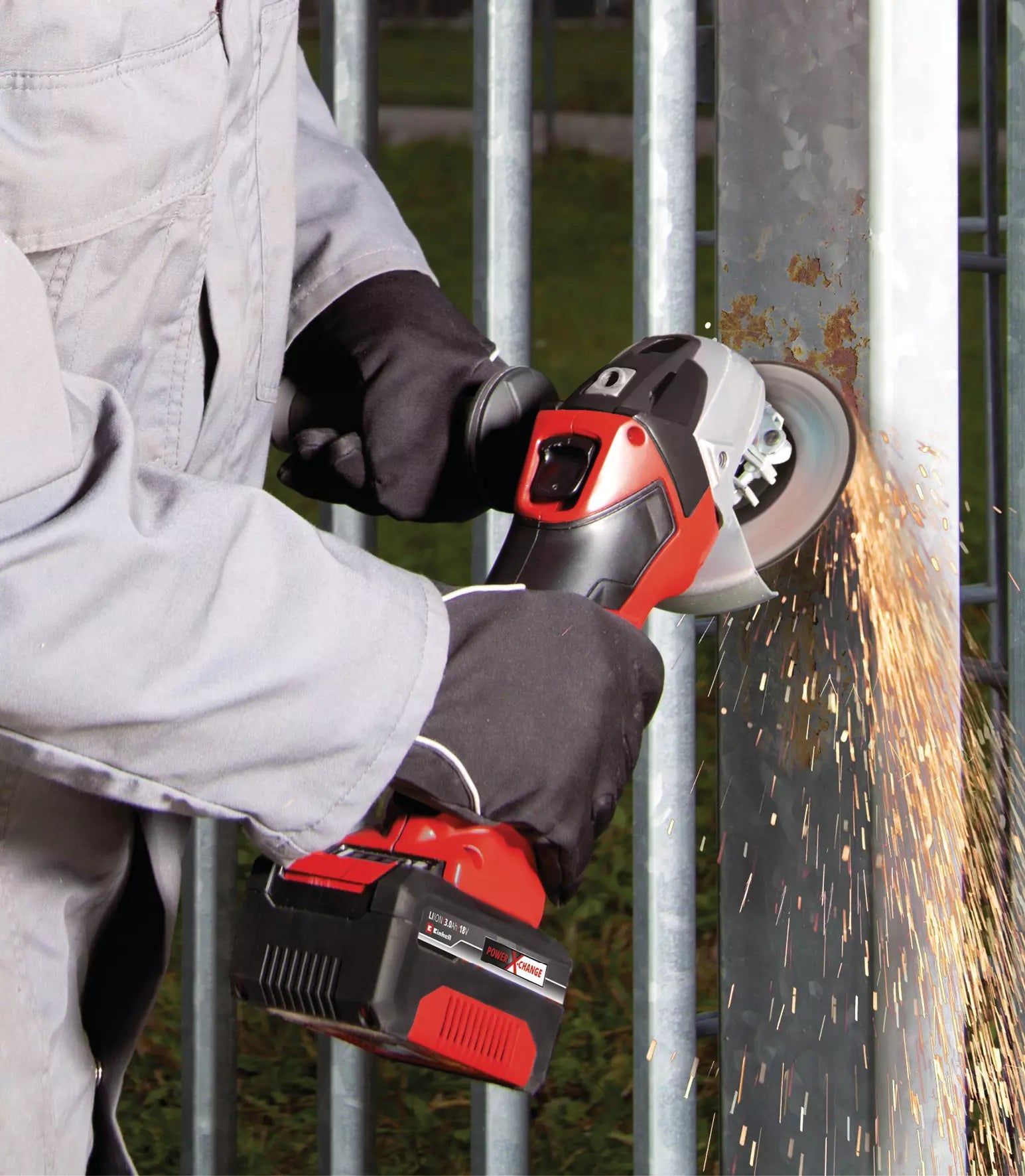 EINHELL TC-AG 18/115 Li (1x4,0Ah) Polizor unghiular pe acumulator