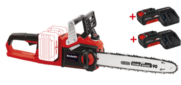 EINHELL GE-LC 36/35 LI SOLO PROFESSIONAL + 2 X STARTER KIT 18V 4.0AH