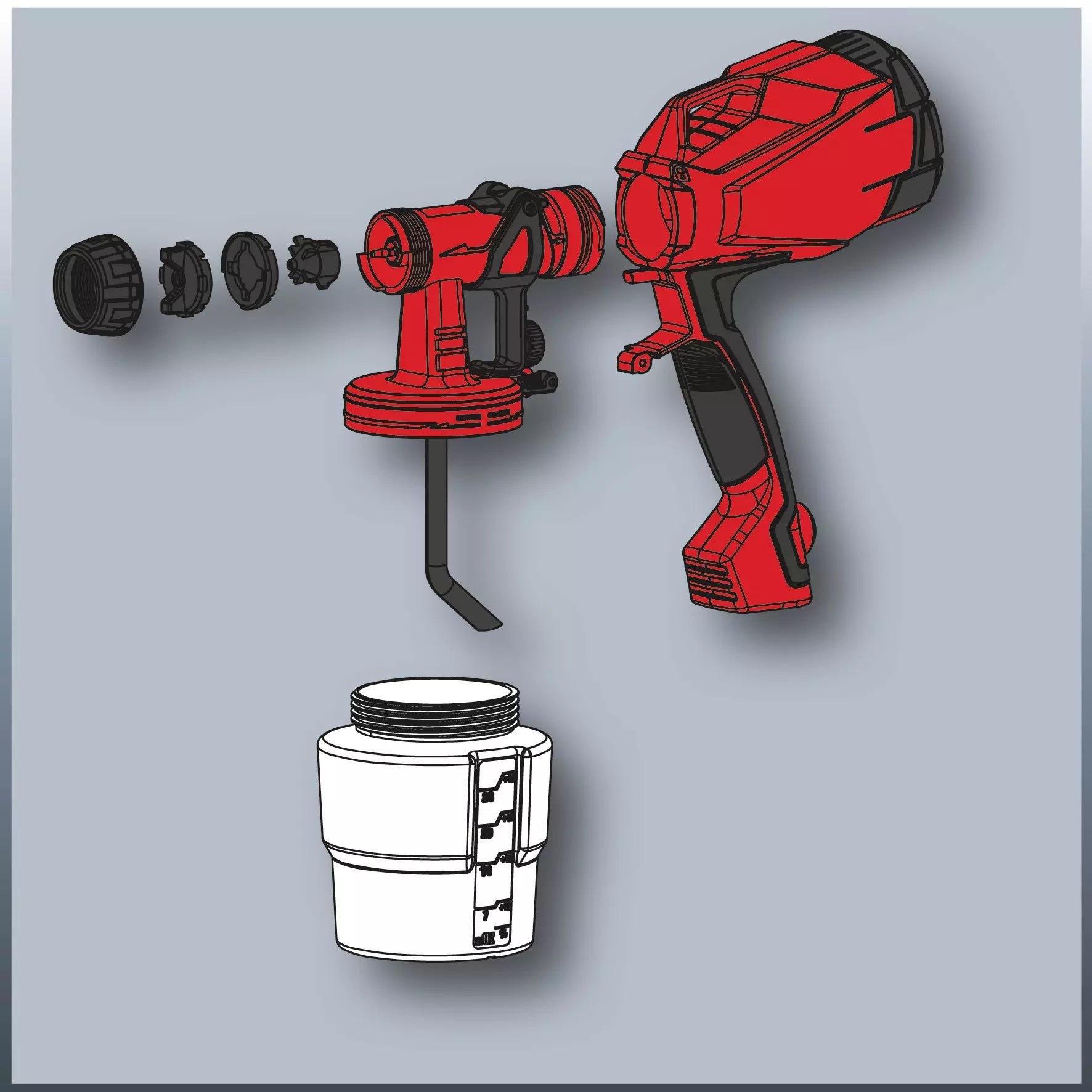 EINHELL TC-SY 400 P Pistol de vopsit