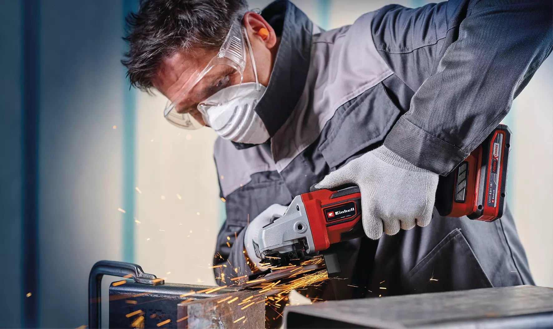 EINHELL TP-AG 18/125 CE Q Li - Solo PROFESSIONAL Polizor unghiular fara fir