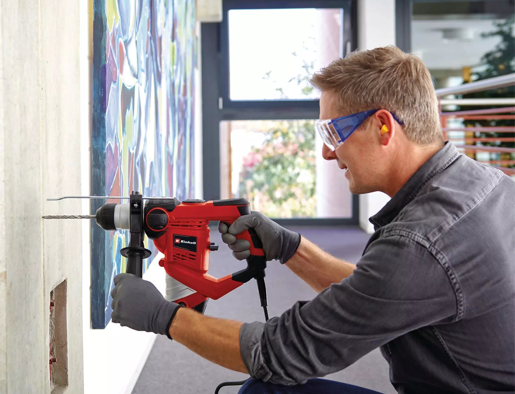 EINHELL TC-RH 900 Ciocan rotopercutor - 0