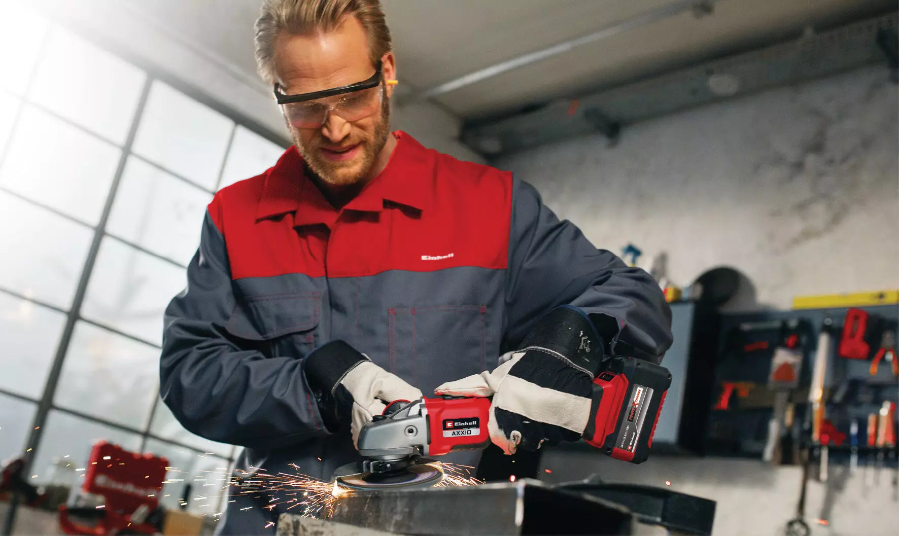 EINHELL AXXIO 18/125 PROFESSIONAL Polizor unghiular fara fir - 0